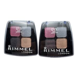 Rimmel London Colour Rush Quad Eye Shadow 013 Sweet‎ Smoulder 4g – Lot of 2